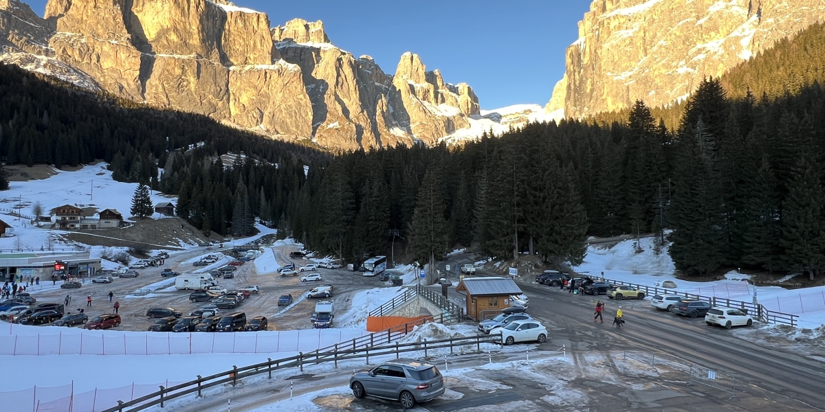 Training in den Dolomiten